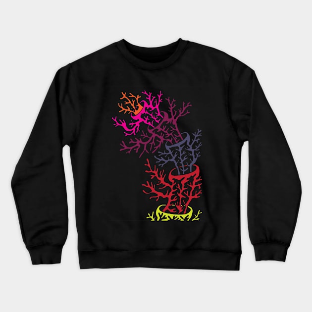 Branches Crewneck Sweatshirt by zeljkica